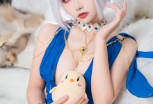 Momoko葵葵&瓜希酱 碧蓝航线赤城&加贺 礼服[46P-435MB]-套图岛