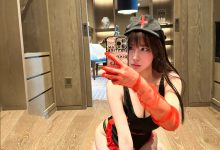 奔跑的晶骡儿 - 黑红情趣 [67P-748MB]-套图岛