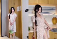 抖娘利世家政服务拍摄花絮 [140P+1V-2.1G]-套图岛