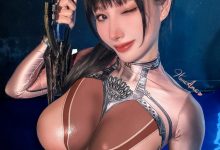 雨波_HaneAme-劍星·星刃-伊芙-膚色緊身衣 [29P-291MB]-套图岛