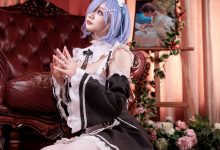 阿雪雪 -  蕾姆女仆 [87P+3V-1.06GB]-套图岛