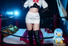 ZinieQ – NO.018 Dawn Pokemon in Team Rocket costume[42P-20V-516.9M]-套图岛
