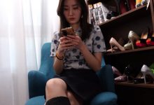 A&F NO.173 Xiaoyu-南航空姐制服黑长靴展示裸足 第1部[1V／1.48GB]-套图岛