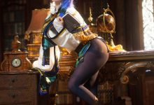 一千只猫薄禾 - NO.014 魔女 安洁[18P-234.4M]-套图岛