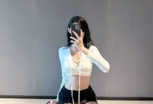 麻利亚辣 - 白蕾丝丁字裤[29P-104MB]-套图岛