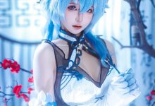 蠢沫沫 – - 2024年会员 原神 甘雨旗袍[27P-180.7M]-套图岛