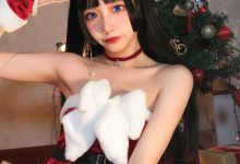 果咩酱w – 圣诞 黑丝[28P-3V-144.2M]-套图岛