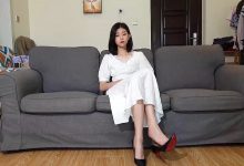 A&F NO.204 Yuti-连衣裙高跟鞋裸足足秀[1V／791MB]-套图岛