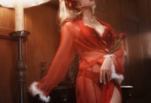 蠢沫沫-黑红纱裙[39P-1.47G]-套图岛