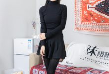 [BoBoSocks袜啵啵]NO.466 糯米-皮鞋、厚黑丝[140P+1V／7.09GB]-套图岛