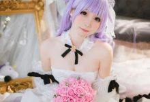 焖焖碳 – 独角兽婚纱[25P-169.5M]-套图岛