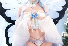 雨波HaneAme –  圣诞蝴蝶精灵[20P-102.9M]-套图岛