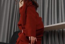 [IESS异思趣向] 2025.01.27 丝享家 1961 小婕《红色针织裙（上）》[88P-77.2M]-套图岛