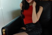 [IESS异思趣向] 2025.03.02 丝享家 1990 美子《红衣黑裙》[92P-86M]-套图岛