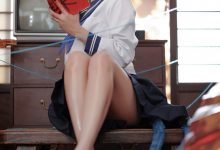 纸悦Etsu_ko-蔚蓝档案-桐生桔梗毛线团 [25P-354MB]-套图岛