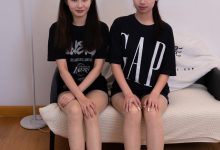 甜予摄影 NO.140 思思双人-板鞋、白棉袜、肉丝[130P+2V／9.74GB]-套图岛