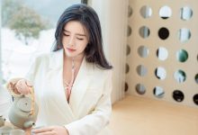 袁圆《品茶》原版写真 [86P-1.18G]-套图岛