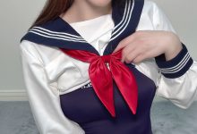 鹿八岁baby –  白丝水手服[35P-107.2M]-套图岛