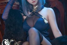 Seya-狮砸 –  碧蓝航线 柴郡 旗袍 [12P-140MB]-套图岛