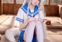 九柒喵-碧蓝航线-朝凪JK[37P-187MB]-套图岛