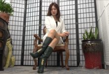 A&F No.242 美女长靴包臀裙短丝足秀 [MP4-3.34GB]-套图岛