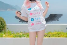 咬一口兔娘(Yiko湿润兔) –2025年08月作品『下江小春 泳装』Honey [95P+2V-2.4GB]-套图岛