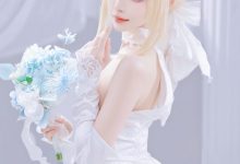 Shika小鹿鹿 –  FGO Saber花嫁[22P-284.5M]-套图岛