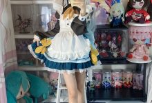 白栎Shirly-崩坏·星穹铁道-流萤女仆[66P+8V-1.06G]-套图岛