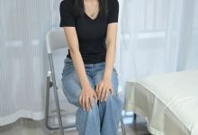 凝思摄影 NO.002 木木-T恤、短白袜、平底鞋[140P+1V／4.68GB]-套图岛