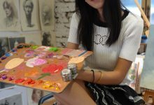 青柠映画 No.017 – 芥末 画室短裙 [136P2V-4.86GB]-套图岛