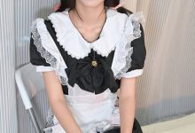 凝思摄影 No.045 沅沅-女仆装、黑丝、小皮鞋 [150P1V-5.73GB]-套图岛