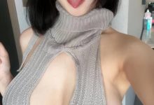 微密圈-琳铛铛铛[开胸毛衣[17P-117MB]-套图岛