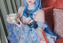 雪晴Astra –  原神 甘雨女仆[31P+1V-764M]-套图岛