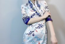 鹿八岁baby – 海航中式旗袍空姐[28P+1V-1.36G]-套图岛