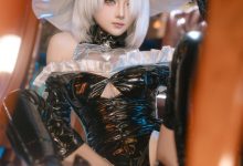 屿鱼 –  尼尔：机械纪元 2B 万圣女巫同人[70P-596.4M]-套图岛