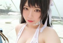 半半子 –  碧蓝航线 爱宕泳装[27P-171.6M]-套图岛