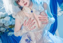 Natsuko夏夏子 –  碧蓝航线 柴郡婚纱[70P-624.7M]-套图岛