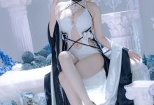 屿鱼 –  碧蓝航线 可畏同人礼服[63P-308.8M]-套图岛