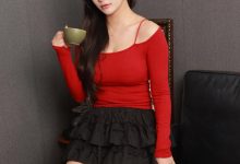 [IESS异思趣向] 2026.02.13 丝享家 2263 秋秋《红衣字肩》[89P-116MB]-套图岛