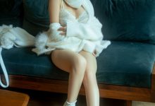 蠢沫沫 – 白毛衣 [18P+1V-992MB]-套图岛