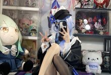 白栎Shirly –  魔法少女的魔女审判 橘雪莉[130P+20V-4.96G]-套图岛