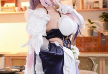 胡桃猫Kurumineko –  爱莉希雅女仆[125P+3V-1.7G]-套图岛